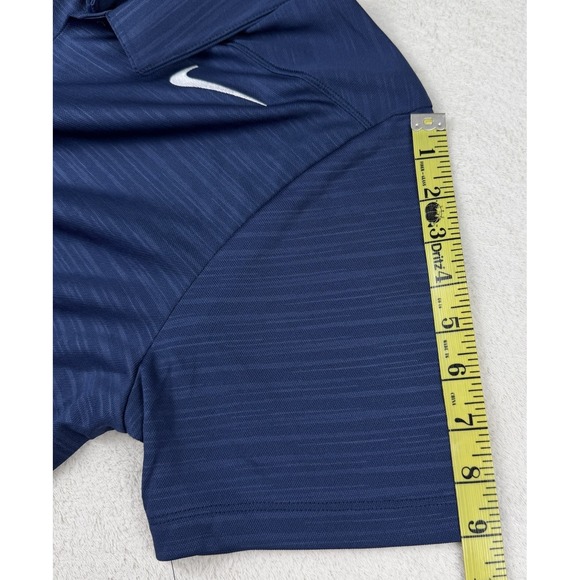 Nike Golf Dri-Fit Tour Texture Mens Polo Short Sleeve Shirt 915876-410-NWT Sm - Picture 15 of 16